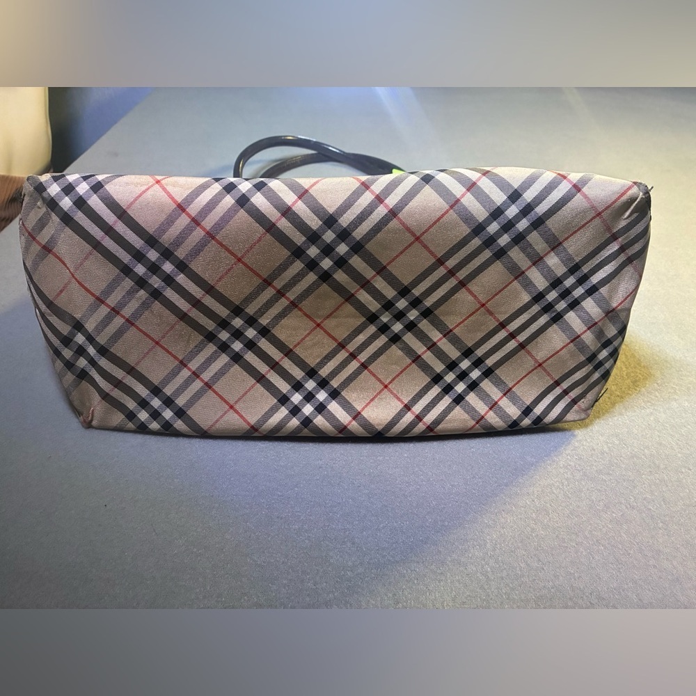 Authentic Burberry London Blue Label Derby Tote Burberry Shoulder Bag 💼 - Picture 5 of 15